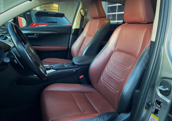 Lexus NX cena 127900 przebieg: 62076, rok produkcji 2017 z Jedlicze małe 254